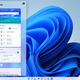 A screenshot of what the new widgets window looks like on Windows 11.